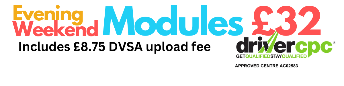 Driver CPC Training - DVSA Approved Periodic CPC courses