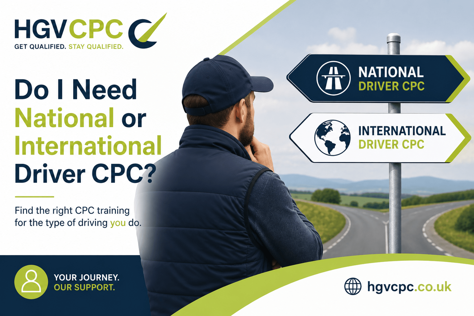 Do I Need National or International Driver CPC? - Driver CPC Training